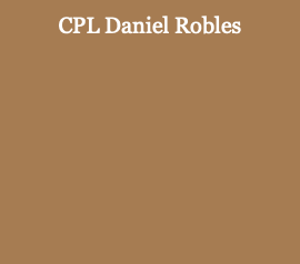 CPL Daniel Robles